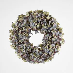 Hydrangea Wreath Blue by PERFECT PIECES, a Christmas for sale on Style Sourcebook