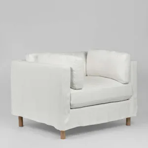 Pamona Arm Chair White by MRD Home, a Chairs for sale on Style Sourcebook