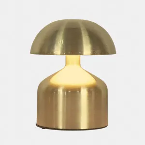 Porto Portable Table Lamp Brass by Emac & Lawton, a Table & Bedside Lamps for sale on Style Sourcebook