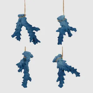 Cordane Hanging Coral Stem - Box of 4 Blue by Vixen & Velvet, a Christmas for sale on Style Sourcebook