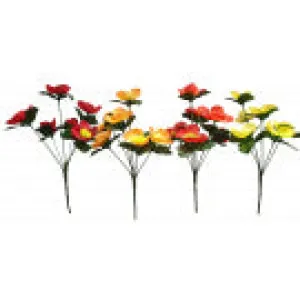 Poppy Bush Asstd Box of 60 by JMC FLORALS, a Plants for sale on Style Sourcebook