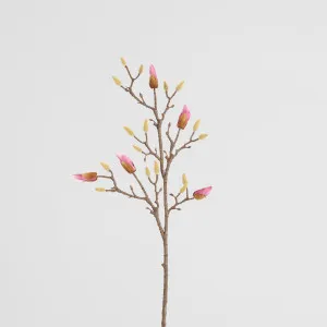 Magnolia Bud Spray 98cm Pink by Florabelle Living, a Plants for sale on Style Sourcebook