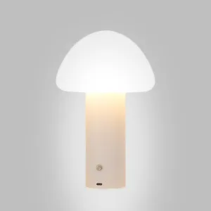 Margo Rechargeable Table Lamp White by Emac & Lawton, a Table & Bedside Lamps for sale on Style Sourcebook