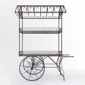 Antiqed Metal Floral Display Stand by Vixen & Velvet, a Christmas for sale on Style Sourcebook