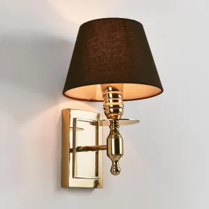 Newton Wall Light Brass by Emac & Lawton, a Wall Lighting for sale on Style Sourcebook