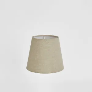 Linen Taper Lamp Shade XXS Dark Natural by Emac & Lawton, a Lamp Shades for sale on Style Sourcebook