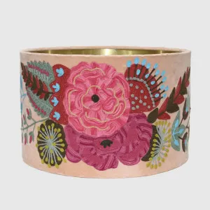 Dahlia Drum Shade 40x25cm Pink by Ruby Star, a Lamp Shades for sale on Style Sourcebook
