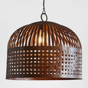 Esch Ceiling Pendant Large Rust by Zaffero, a Pendant Lighting for sale on Style Sourcebook