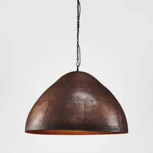 P51 Ceiling Pendant Medium Antique Copper by Zaffero, a Pendant Lighting for sale on Style Sourcebook