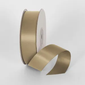 Desert Sand 25mm Double Sided Satin Ribbon 25 Yards - P830 by JMC FLORALS, a Plants for sale on Style Sourcebook