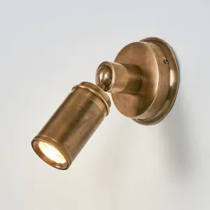 Clifton Mini Wall Light Antique Brass by Emac & Lawton, a Wall Lighting for sale on Style Sourcebook
