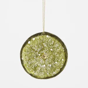 Palermo Beaded Lemon Slice Green by Vixen & Velvet, a Christmas for sale on Style Sourcebook