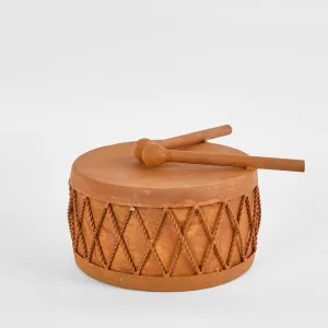 Rusty Drum Small by Vixen & Velvet, a Christmas for sale on Style Sourcebook