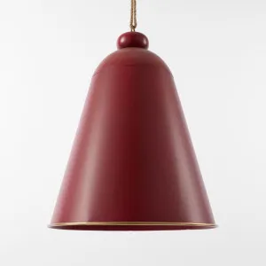 Iron Bell Vintage Red Medium by Vixen & Velvet, a Christmas for sale on Style Sourcebook