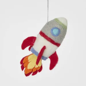 Rocket Hanging Tree Decoration by Vixen & Velvet, a Christmas for sale on Style Sourcebook