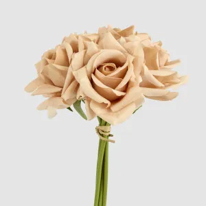 Amelia Real Touch Rose Bouquet Brown by Florabelle Living, a Plants for sale on Style Sourcebook