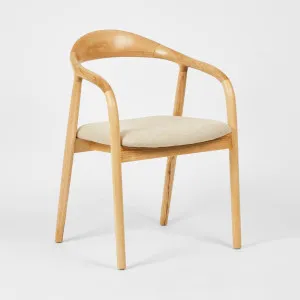 Mason Dining Chair Ash Natural Fabric by OneWorld Collection, a Dining Chairs for sale on Style Sourcebook