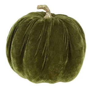 Velvet Pumpkin Large Green by Vixen & Velvet, a Christmas for sale on Style Sourcebook