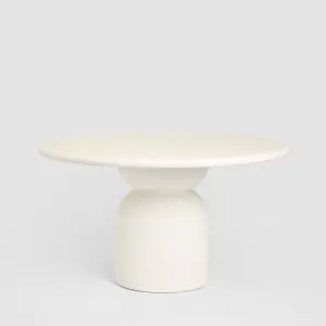 Olive Outdoor Dining Table White 130cm by MRD Home, a Outdoor Chairs for sale on Style Sourcebook