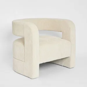 Cleo Armchair Cream by MRD Home, a Chairs for sale on Style Sourcebook