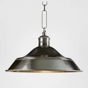 Palladium Ceiling Pendant Antique Silver by Emac & Lawton, a Pendant Lighting for sale on Style Sourcebook