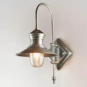 St James Outdoor Wall Light Antique Silver by Emac & Lawton, a Wall Lighting for sale on Style Sourcebook