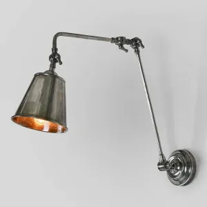 Cromwell Wall Light Antique Silver by Emac & Lawton, a Wall Lighting for sale on Style Sourcebook