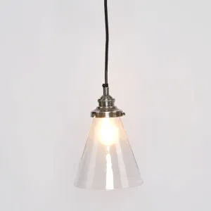 Gadsden Ceiling Pendant Extra Small Antique Silver by Emac & Lawton, a Pendant Lighting for sale on Style Sourcebook