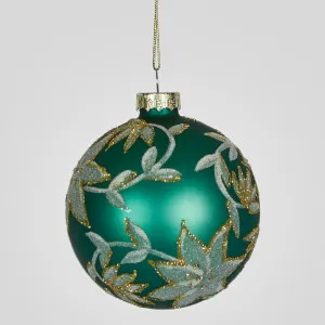 Tiffany Bloom Glass Baubles (Set of 6) by Vixen & Velvet, a Christmas for sale on Style Sourcebook