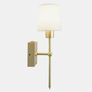 Kew Portable Wall Lamp Brass by Emac & Lawton, a Table & Bedside Lamps for sale on Style Sourcebook