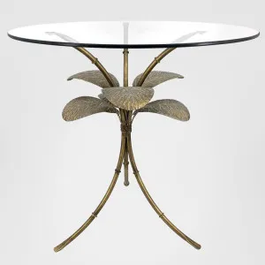 Amari Gold Leaf Side Table by OneWorld Collection, a Coffee Table for sale on Style Sourcebook