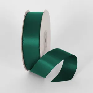 Hunter Green 25mm Double Sided Satin Ribbon 25 Yards - P925 by JMC FLORALS, a Plants for sale on Style Sourcebook