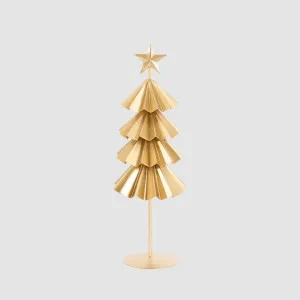 Metal Pleated Tree Small by Vixen & Velvet, a Christmas for sale on Style Sourcebook