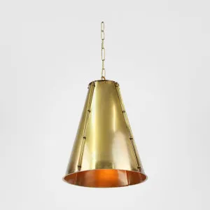 Capri Ceiling Pendant Brass by Emac & Lawton, a Pendant Lighting for sale on Style Sourcebook