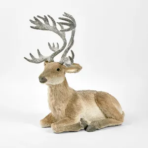 King Elk Lying by Vixen & Velvet, a Christmas for sale on Style Sourcebook