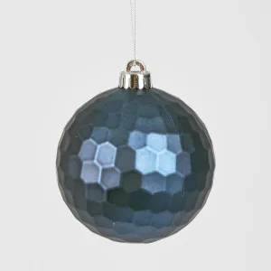 Dymm Bauble (Set of 2) Navy by Vixen & Velvet, a Christmas for sale on Style Sourcebook