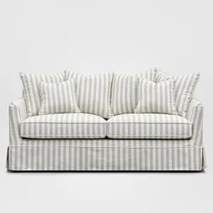 Noosa Hamptons 2.5 Seat Sofa Bed Natural Stripe by OneWorld Collection, a Sofas for sale on Style Sourcebook