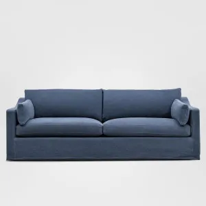 Clovelly Hamptons 3 Seat Sofa Navy by OneWorld Collection, a Sofas for sale on Style Sourcebook