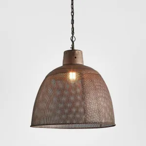 Riva Ceiling Pendant Medium Antique Copper by Zaffero, a Pendant Lighting for sale on Style Sourcebook