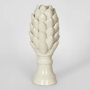 Artichoke White Short by Florabelle Living, a Statues & Ornaments for sale on Style Sourcebook