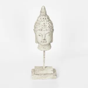 Cement Buddha on Stand by Florabelle Living, a Statues & Ornaments for sale on Style Sourcebook