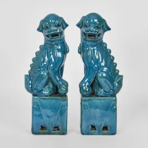 Foo Dogs Pair Large by Florabelle Living, a Statues & Ornaments for sale on Style Sourcebook