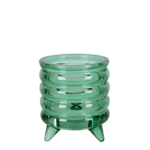 Ripple Tealight Holder Small Hunting Green by Florabelle Living, a Candle Holders for sale on Style Sourcebook
