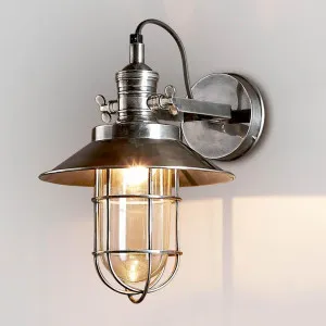 Maine Wall Light Antique Silver by Emac & Lawton, a Wall Lighting for sale on Style Sourcebook