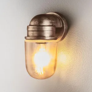 Nautical Outdoor Wall Light Brass by Emac & Lawton, a Wall Lighting for sale on Style Sourcebook