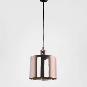 Portofino Ceiling Pendant Large Shiny Nickel by Emac & Lawton, a Pendant Lighting for sale on Style Sourcebook