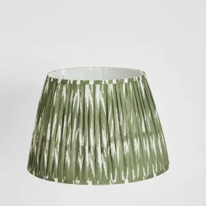 Woven Ikat Drum Lamp Shade XL Green by Emac & Lawton, a Lamp Shades for sale on Style Sourcebook