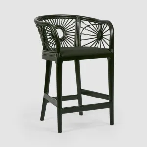 Solstice Counter Stool Black by Florabelle Living, a Bar Stools for sale on Style Sourcebook
