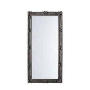 Abbey Leaner Mirror Silver by Gallery Home, a Mirrors for sale on Style Sourcebook