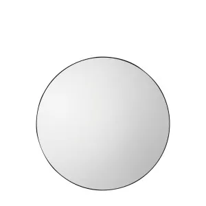 Bowie Round Mirror Black by Gallery Home, a Mirrors for sale on Style Sourcebook
